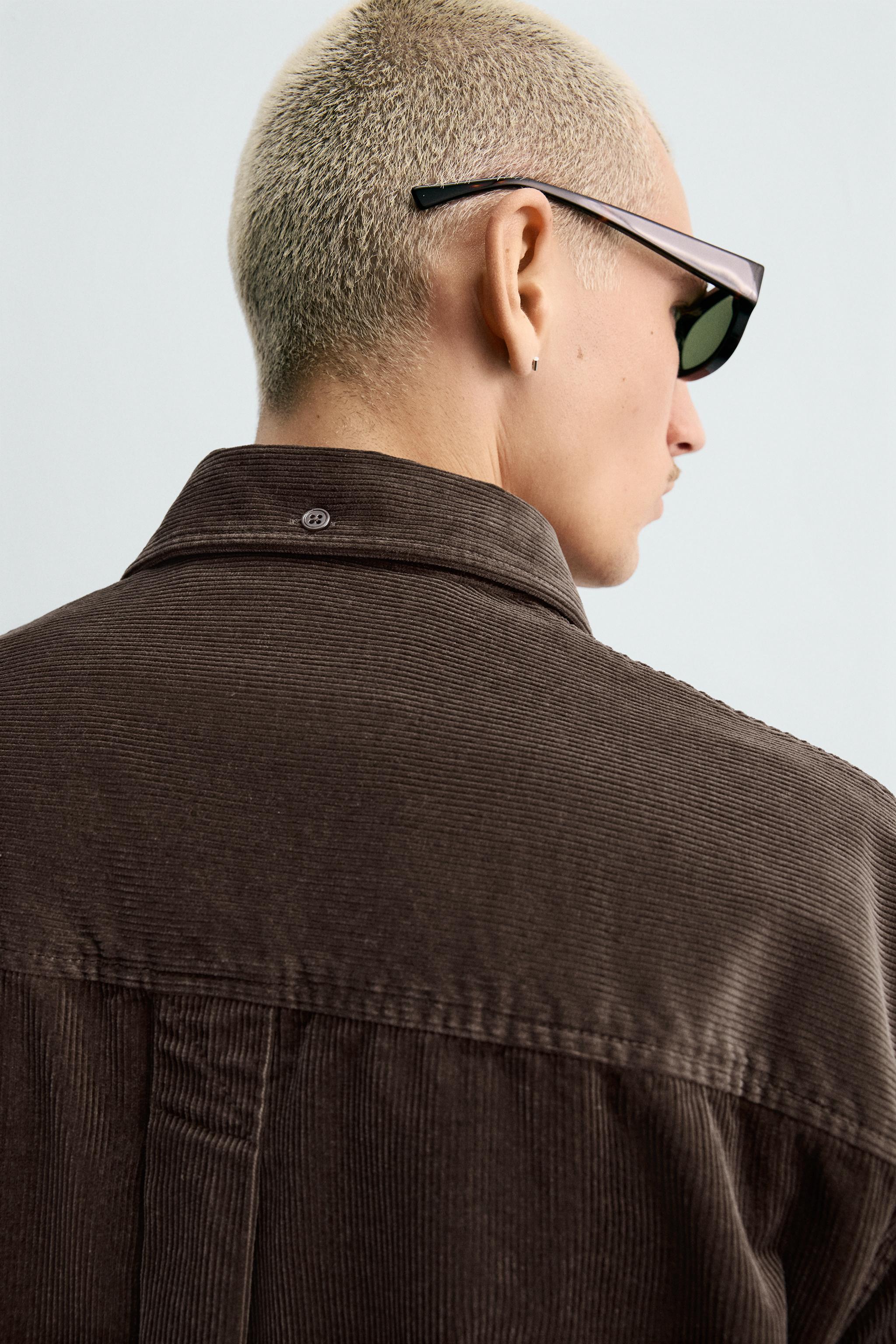 RELAXED FIT CORDUROY SHIRT